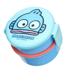 Japan Sanrio 2 Tier Lunch Box 500ml with Fork - Hangyodon : Face
