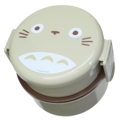Japan Ghibli 2 Tier Lunch Box 500ml with Fork - My Neighbor Totoro : Face