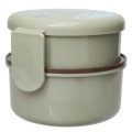 Japan Ghibli 2 Tier Lunch Box 500ml with Fork - My Neighbor Totoro : Face - 2