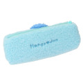 Japan Sanrio Fluffy Plush Pen Case - Hangyodon : Face - 2