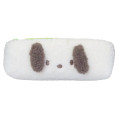 Japan Sanrio Fluffy Plush Pen Case - Pochacco : Face - 1