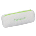 Japan Sanrio Fluffy Plush Pen Case - Pochacco : Face - 2