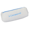 Japan Sanrio Fluffy Plush Pen Case - Cinnamoroll : Face - 2