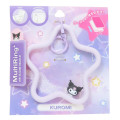Japan Sanrio Multi Ring Plus with Silicone Bracelet - Kuromi : Star - 1