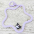 Japan Sanrio Multi Ring Plus with Silicone Bracelet - Kuromi : Star - 2