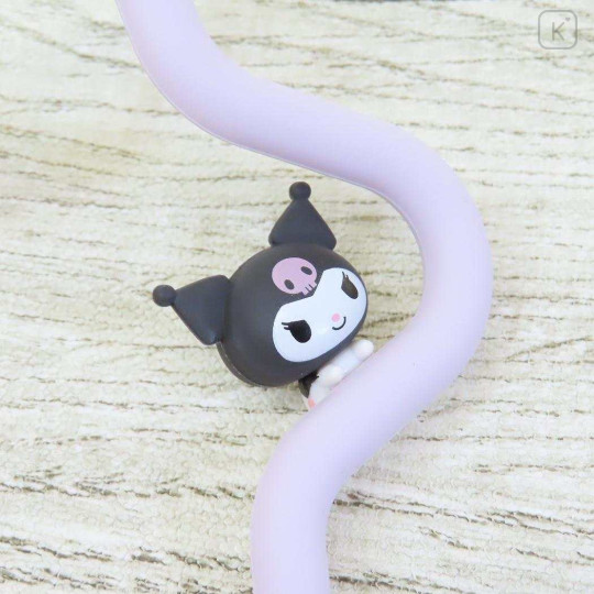 Japan Sanrio Multi Ring Plus with Silicone Bracelet - Kuromi : Star - 3