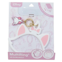 Japan Disney Multi Ring Plus with Silicone Bracelet - Marie : Face Butt