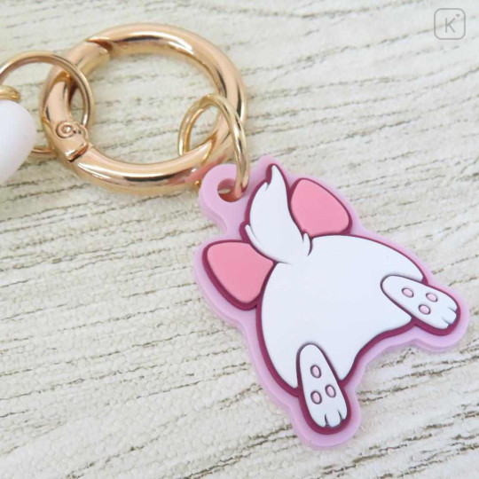Japan Disney Multi Ring Plus with Silicone Bracelet - Marie : Face Butt - 3