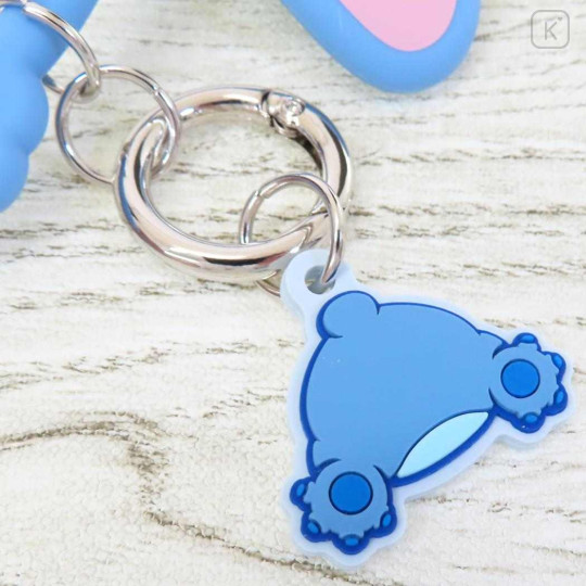 Japan Disney Multi Ring Plus with Silicone Bracelet - Stitch : Face Butt - 3