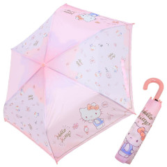 Japan Sanrio Folding Umbrella - Hello Kitty : Pastel Pink