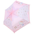 Japan Sanrio Folding Umbrella - Hello Kitty : Pastel Pink - 2