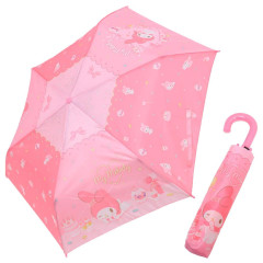 Japan Sanrio Folding Umbrella - My Melody : Party Pink