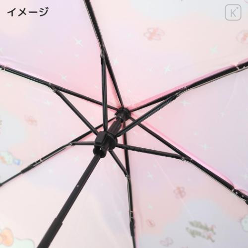 Japan Sanrio Folding Umbrella - Pochacco : Chick Mint - 6
