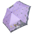 Japan Sanrio Folding Umbrella - Kuromi : 20th Anniversary Queen Purple - 2