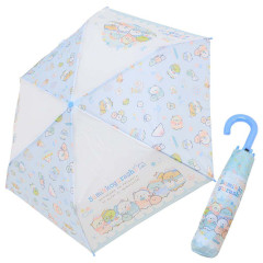 Japan San-X Folding Umbrella - Sumikko Gurashi : Shirokuma Hometown Blue