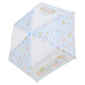Japan San-X Folding Umbrella - Sumikko Gurashi : Shirokuma Hometown Blue - 2