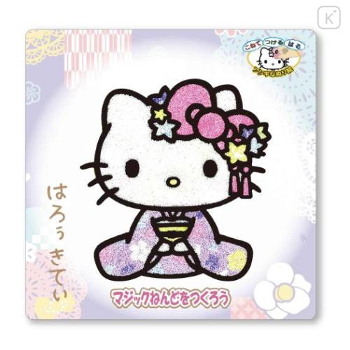 Japan Sanrio Magic Clay Kit - Hello Kitty : Kimono - 5