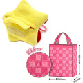 Japan Kirby Eco Shopping Bag & Mascot Plush - Kirby : Star Pink - 5