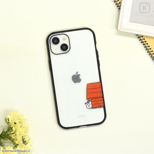 Japan Peanuts IIIIfit Clear iPhone 15 Plus / 14 Plus Case - Snoopy : House - 4