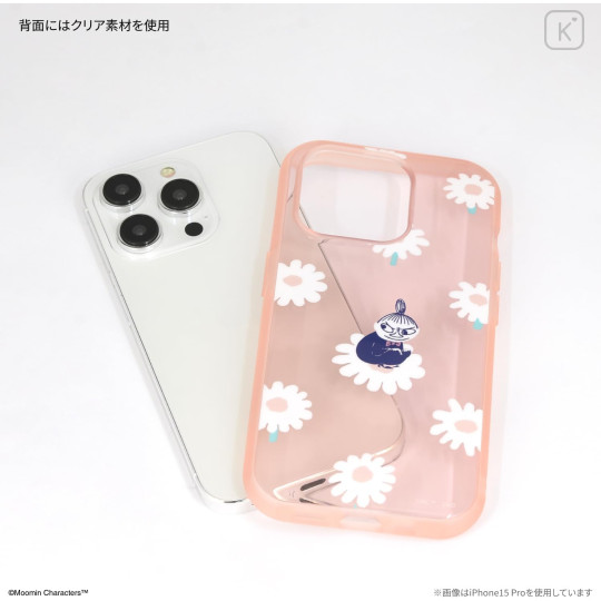 Japan Moomin IIIIfit Clear iPhone 15 Plus / 14 Plus Case - Little My - 2