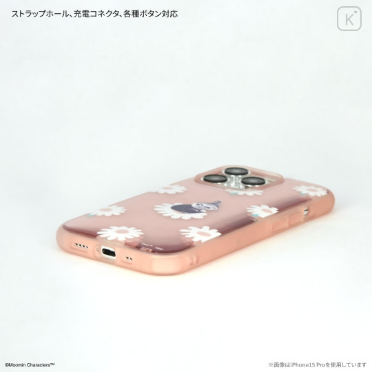 Japan Moomin IIIIfit Clear iPhone Case - Little My : iPhone15 Plus & 14 Plus - 3
