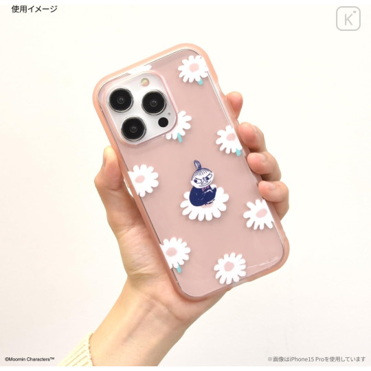 Japan Moomin IIIIfit Clear iPhone 15 Plus / 14 Plus Case - Little My - 4