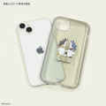 Japan Mofusand IIIIfit Clear iPhone15 Plus / 14 Plus Case - A Good Friend - 2