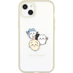 Japan Chiikawa IIIIfit Clear iPhone Case - Chiikawa & Hachiware & Usagi : iPhone15 Plus & 14 Plus