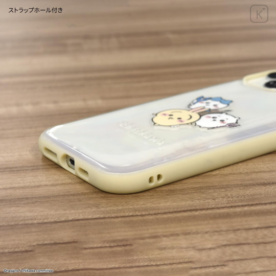 Japan Chiikawa IIIIfit Clear iPhone 15 Plus / 14 Plus Case - Chiikawa & Hachiware & Usagi - 3