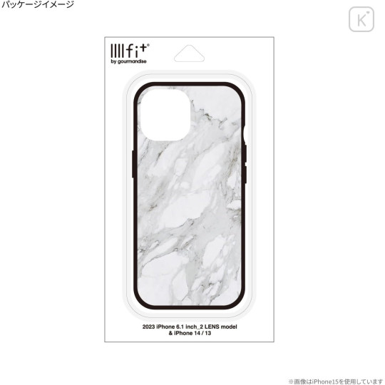 Japan IIIIfit Premium iPhone 15 Plus / 14 Plus Case - Marble - 3