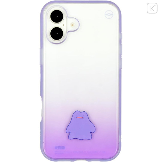 Japan Pokemon IIIIfit Clear iPhone 16 Plus Case - Ditto - 1