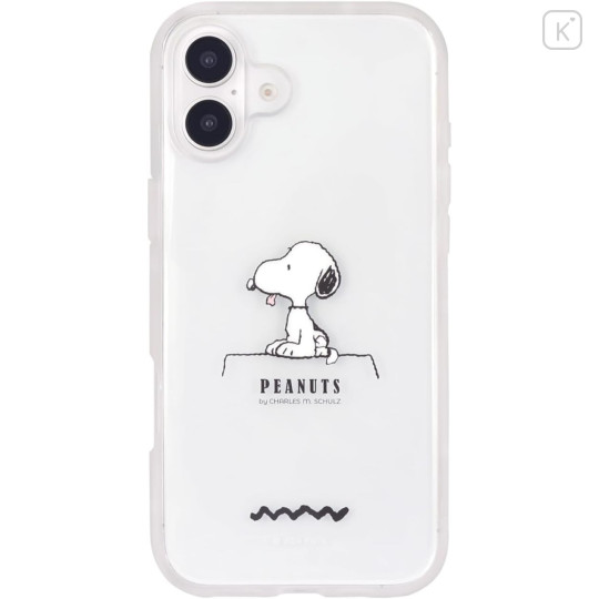 Japan Peanuts IIIIfit Clear iPhone 16 Plus Case - Snoopy - 1