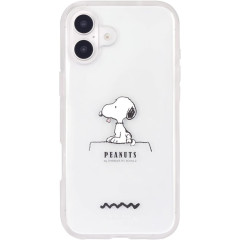 Japan Peanuts IIIIfit Clear iPhone 16 Plus Case - Snoopy