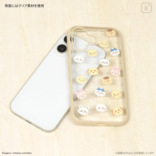 Japan Chiikawa IIIIfit Clear iPhone 16 Plus Case - Chiikawa - 2