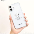 Japan Peanuts IIIIfit Clear iPhone Case - Snoopy : iPhone16 Pro Max - 4