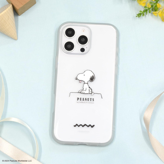 Japan Peanuts IIIIfit Clear iPhone Case - Snoopy : iPhone16 Pro Max - 5