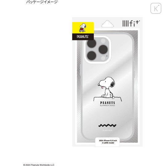 Japan Peanuts IIIIfit Clear iPhone Case - Snoopy : iPhone16 Pro Max - 6