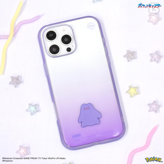 Japan Pokemon IIIIfit Clear iPhone 16 Pro Max Case - Ditto - 5