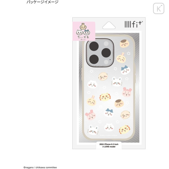 Japan Chiikawa IIIIfit Clear iPhone 16 Pro Case - Chiikawa - 6