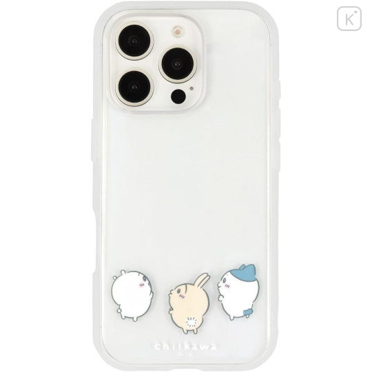 Japan Chiikawa IIIIfit Clear iPhone 16 Pro Case - Chiikawa & Hachiware & Usagi - 1