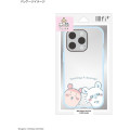 Japan Chiikawa IIIIfit Clear iPhone Case - Furuhonya Kani-chan & Momonga : iPhone16Pro - 6