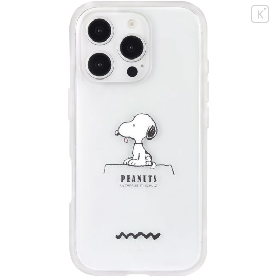 Japan Peanuts IIIIfit Clear iPhone 16 Pro Case - Snoopy : House - 1
