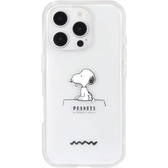 Japan Peanuts IIIIfit Clear iPhone Case - Snoopy House : iPhone16Pro