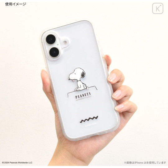 Japan Peanuts IIIIfit Clear iPhone 16 Pro Case - Snoopy : House - 4