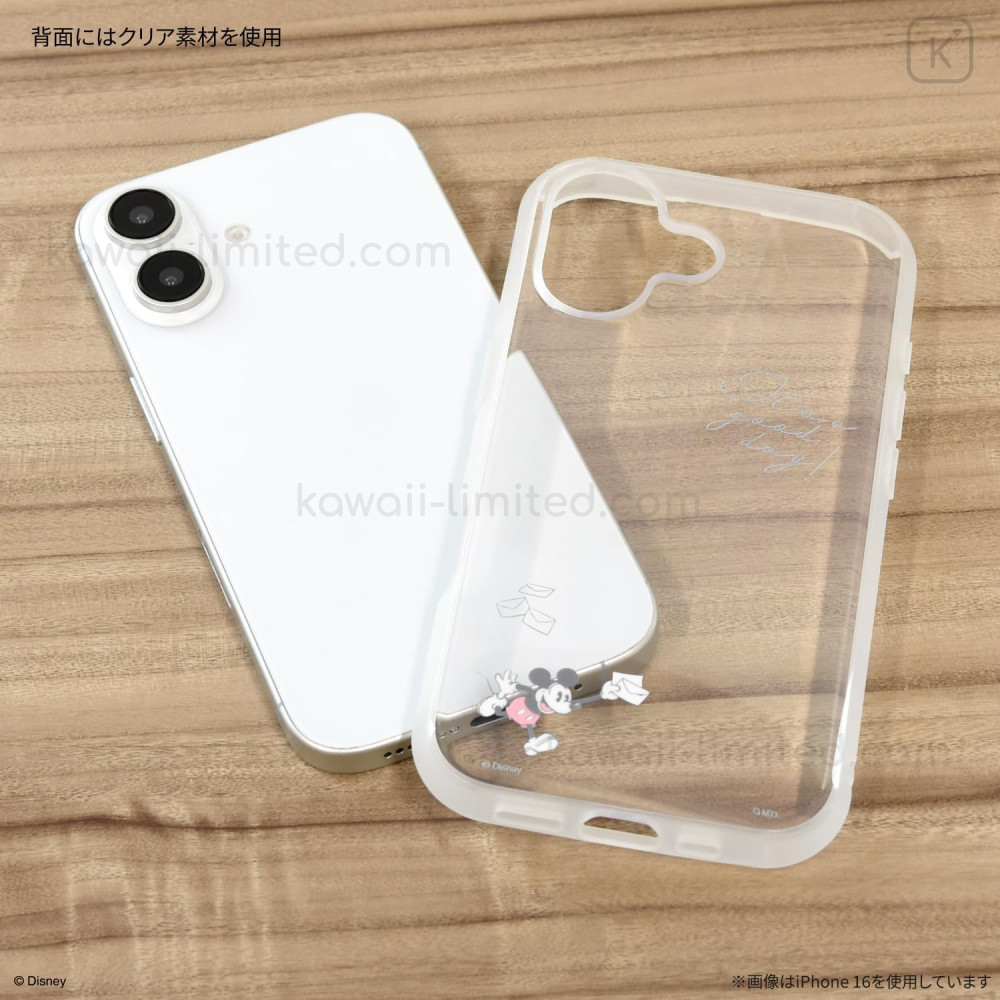 Japan Disney IIIIfit Clear iPhone Case - Mickey