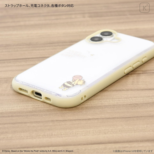 Japan Disney IIIIfit Clear iPhone Case - Pooh : iPhone16Pro - 3