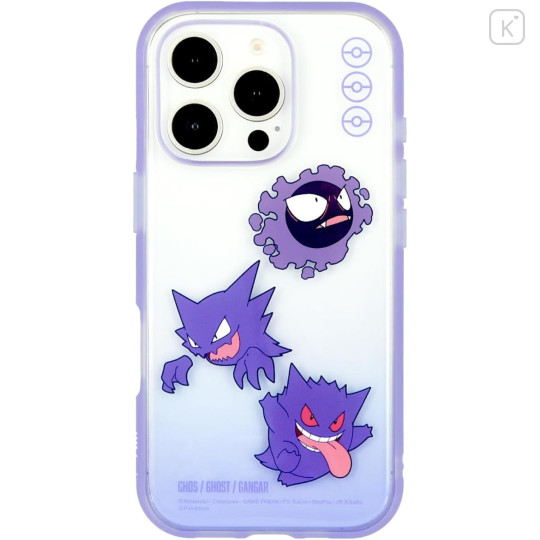 Japan Pokemon IIIIfit Clear iPhone 16 Pro Case - Gengar - 1