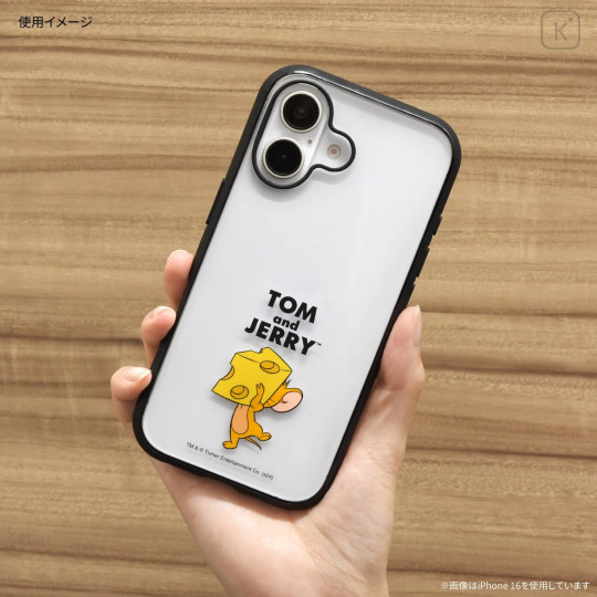 Japan Tom and Jerry IIIIfit Clear iPhone 16 Pro Case - Jerry - 4