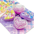 Japan Pretty Cure Mascot Hair Tie Set - Idol Precure Heart Shape Purple - 2
