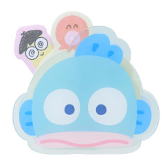 Japan Sanrio Memo Clip Stand & Memo Pad - Hangyodon : Face
